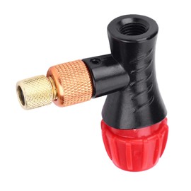 SUNGOOYUE Bicycle CO2 Inflator, Adjustable Bicycle Tyre Pump, Compatible with Presta and Schrader Valve for Mountain Bikes and Road Bikes