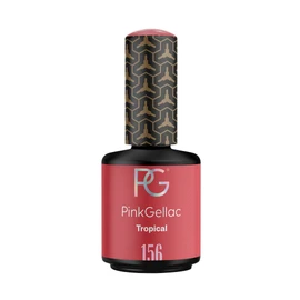 Pink Gellac Shellac Gel Nail Polish 15 ml for UV LED Lamp 156 Tropical Pink Gel Nail Polish for UV Nail Lamp Pink LED Nail Polish Gel Polish