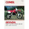 Honda CR80R and CR125R, 1989-1996: Clymer Workshop Manual