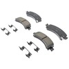 ACDelco Gold 17D974CHF1 Ceramic Rear Disc Brake Pad Kit