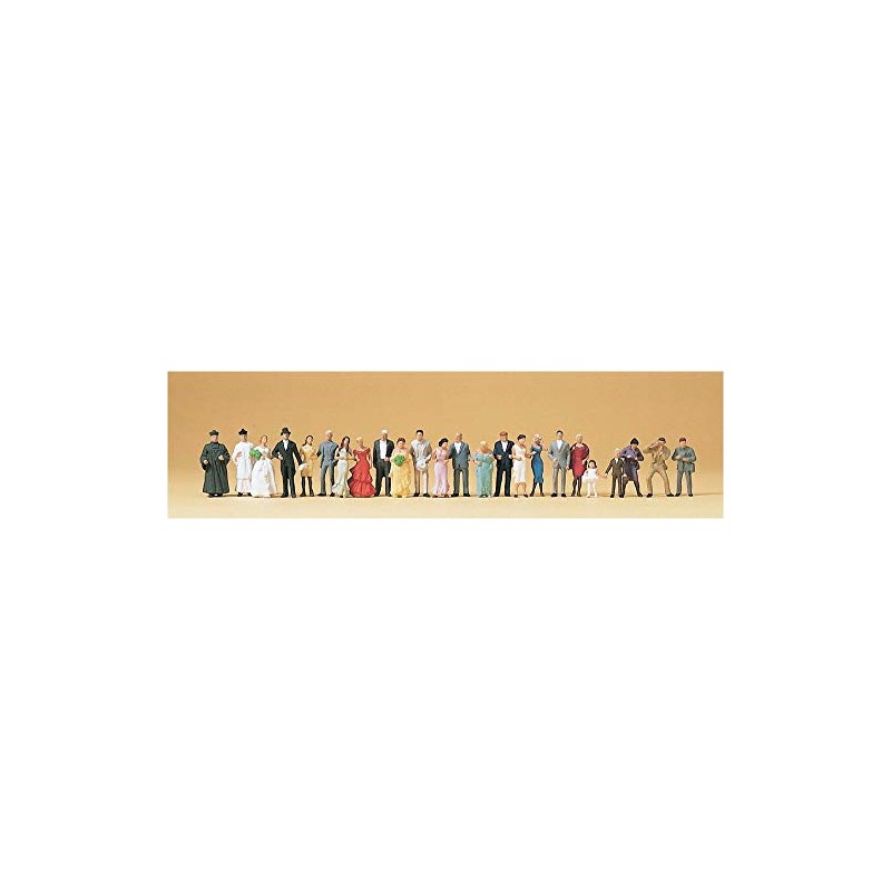 Preiser 14415 Wedding Party 24 Figure