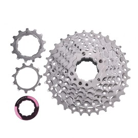 Alomejor Bicycle Freewheel Set Steel 8-Speed 11-32T Bicycle Cassette Bicycle Replacement Accessories for Mountain Bikes