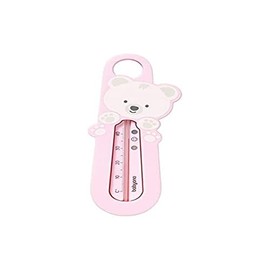 Baby bath thermometer, floating bath thermometer, pink