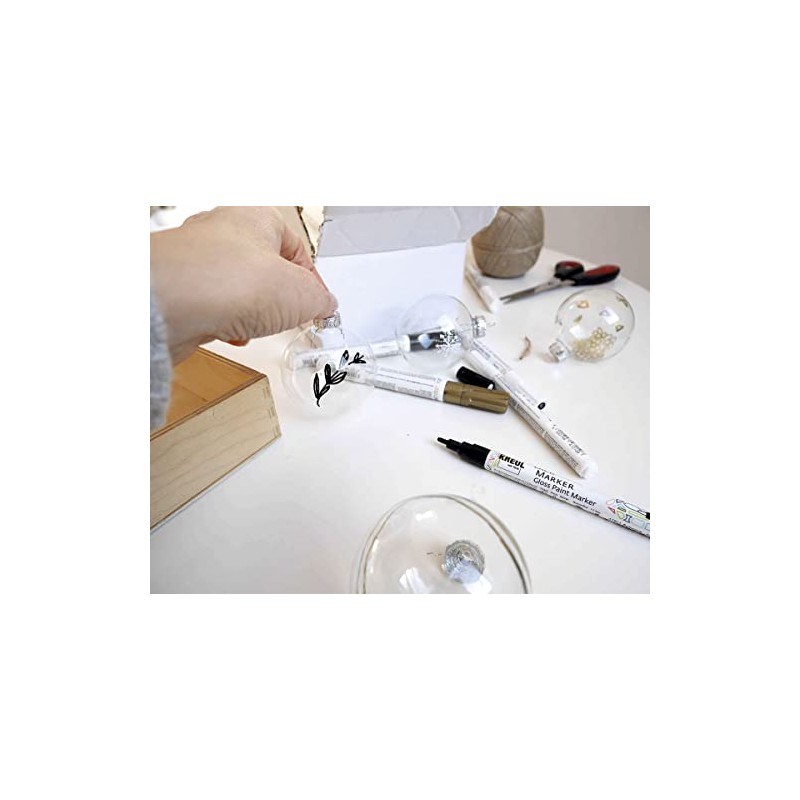 KREUL Paint Pen, Fine, Round Tip, 1-2 mm