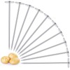 Newtay 12 Pcs Potato Baking Baked Nails, Stainless Steel Potato