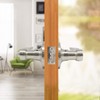 Gobrico Universal Wave Style Lever Door Knob Handle Pull Lock