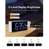 Netzu Projection Alarm Clock, Digital Clock with 350° Rotatable Projector,