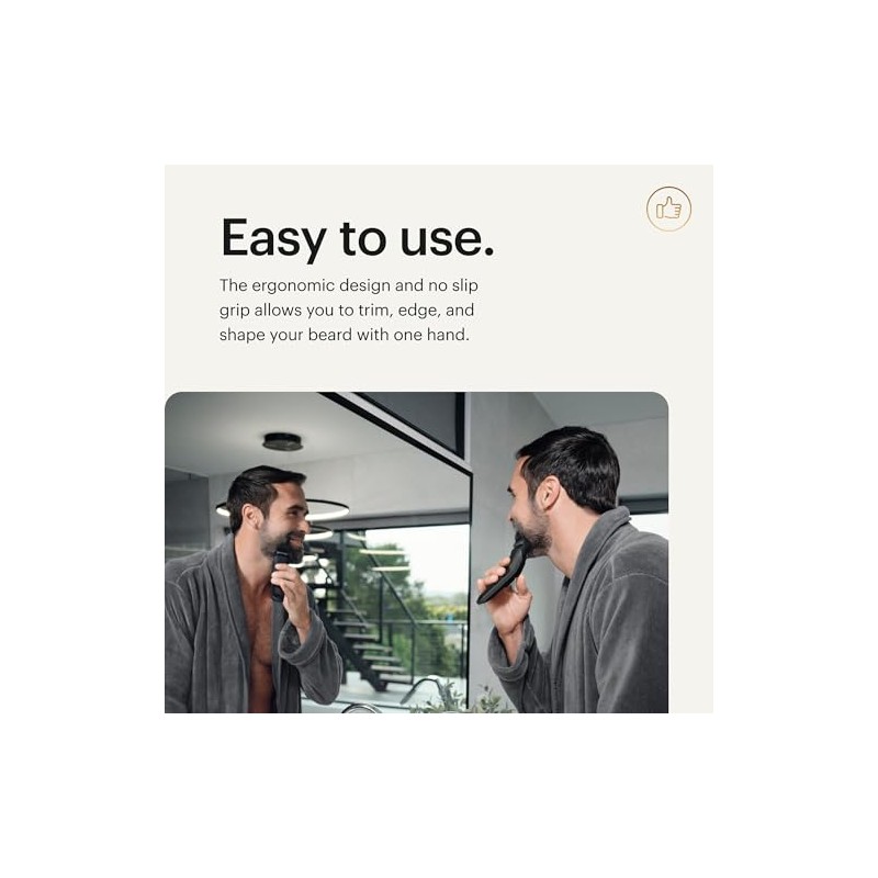 MANSCAPED® The Beard Hedger® PLUS, Men's Adjustable Beard & Mustache