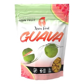 Xana Fruit Soft Dried Fruit - Guava Dried Fruit, 100% Fruit, Resealable Bag For Convenience, 5 Ounces