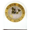 Wm.Widdop Arched Shaped Mantel Clock with World Dial