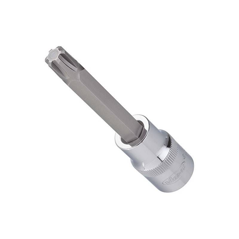 Vigor V2216 Ribe Screwdriver Socket, M10 mm, L 100 mm,
