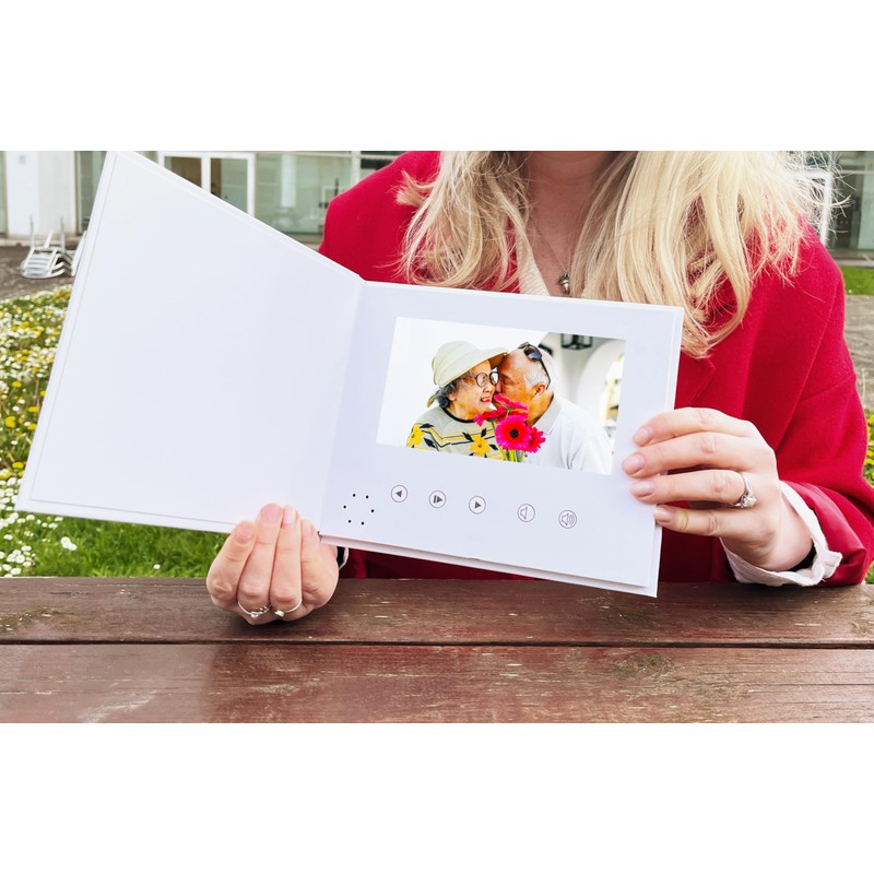 Talking Print 7" HD Video Memory Book - 'In Loving