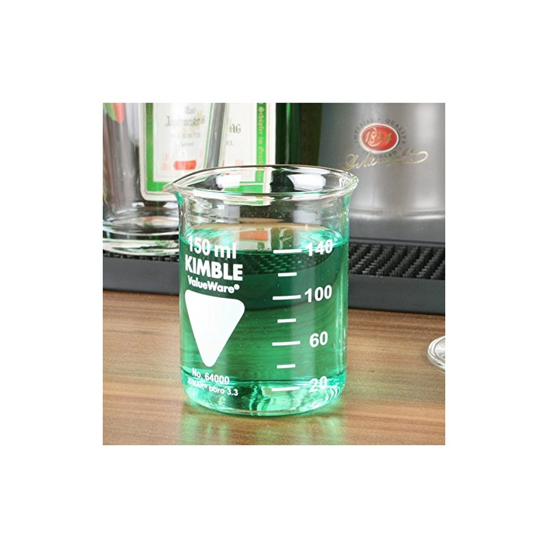 GLASS MEASURING BEAKER 125ML