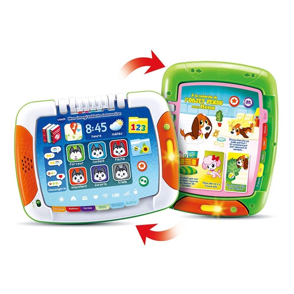 VTech - Mon Imagi - Baby Tablet, Interactive Toy/Toy 2-5 Years - French Version
