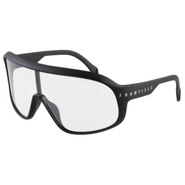 SWANS SNOWFIELD F3 SF-05 MBK Sports Sunglasses, Photochromic Lenses, Matte Black/Photochromic Clear to Smoke