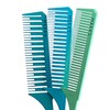MEEKS Hair Foil Comb Set - 3 Different Sizes -