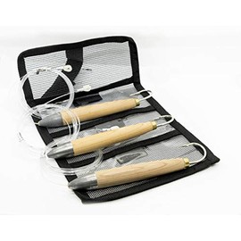 Set of 3 Cedar Plug trolling Fishing Lures 6 inch Natural Cedar Fully Rigged with 150 Lb Mono! Packaged in Black MESH Bag!