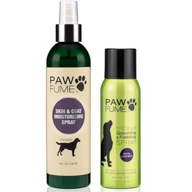 PAWFUME Grooming Dog Spray + Skin & Coat Moisturizing Dog Spray