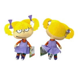 Nickelodeon Classic Rugrats Angelica Cuddly Plush 8.5in NWT