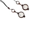 zaoalife 2Pcs Mini Neck Hanging Reading Glasses, Portable Anti-loss Reading