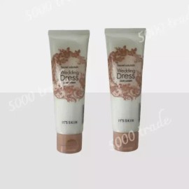 It's Skin 잇츠스킨 시크릿 솔루션 웨딩드레스 퓨어 아이돌 피부 톤업크림 100ml 2개 (+샘플증정) It's Skin Secret Solution Wedding Dress Pure Idol Skin Tone-Up Cream 100ml 2 pieces (+Sample Gift)