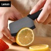 Ceramic Knife Mini Cleaver Nakiri Knife Black Small Paring Knife