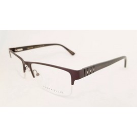PERRY ELLIS PE 378 eyeglasses Frame Brown 54mm MEN Half Rimless Designer Optical