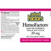 Natural Factors HemoFactors Easy on Stomach Iron 20 Milligram 60