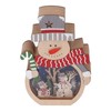 Luminous Christmas Ornament LED Light Emitting Wooden Christmas Decorations Ornaments