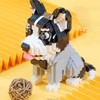 Puppy Husky Micro Building Blocks, 973 Pieces, Building Blocks, Animals,