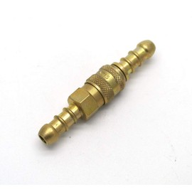 Inline Quick Release Fitting Coupling for 8mm i/d Propane/Butane Gas Hose