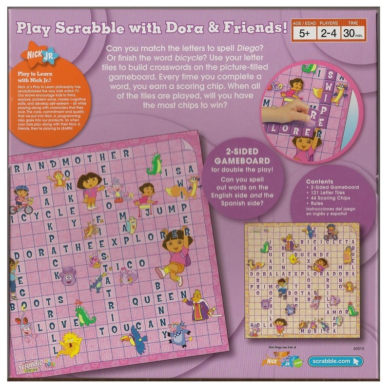 Dora the Explorer Scrabble Junior (2007)