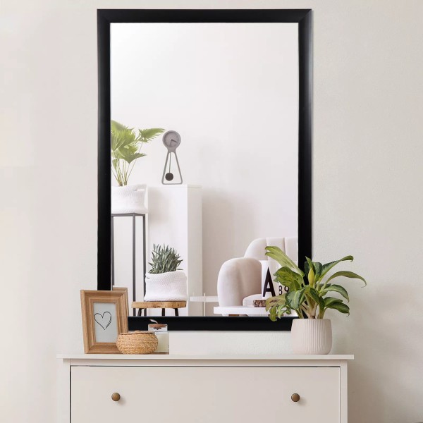 Segawe 24" x 36" Bathroom Rectangular Wall Mounted Mirror PS