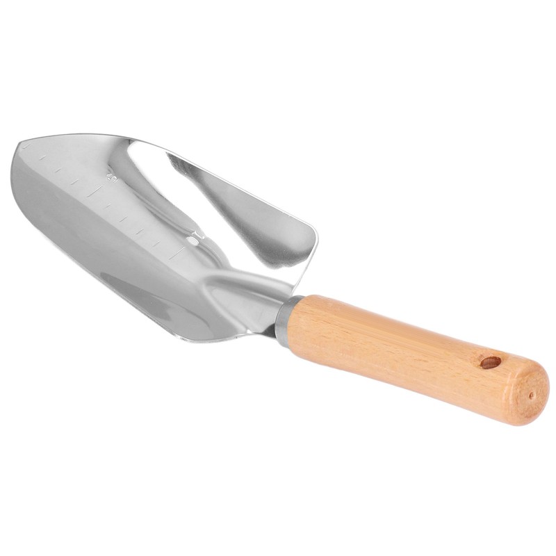 2Pcs Stainless Steel Garden Loose Soil Scoop Wearable Rope Portable