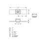 5/16-24 Floating Cage Nut - 10 Pcs Weld Nuts with