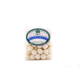 White Chocolate Coated Hazelnuts - 16 Oz Bag