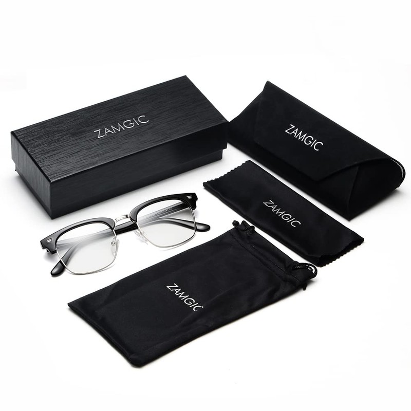 ZAMGIC Photochromic Sunglasses Blue Light Blocking Glasses for Men and