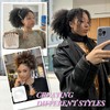 Drawstring Curly Ponytail Extensions for Black Women Protein Silk Fiber