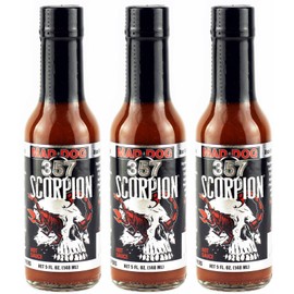 Mad Dog 357 Scorpion Hot Sauce 5oz, 3 Pack