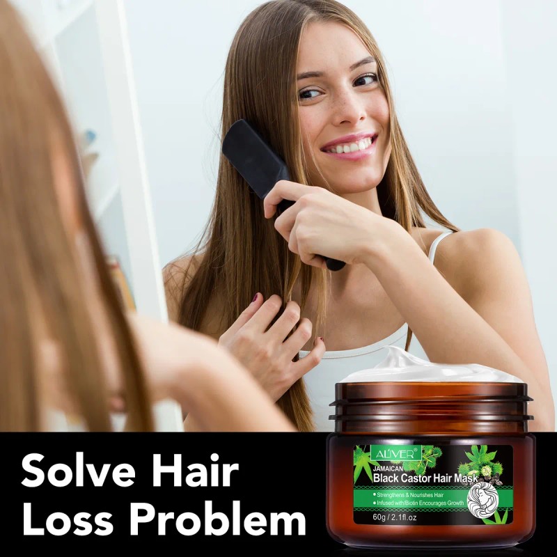 Mascarilla Capilar Aceite Ricino Nutre Fortalece Tu Cabello