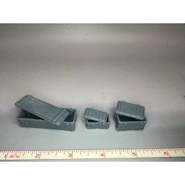 Unbranded 1/24 Scale Overlanding Travel Crates (Opening/Closi