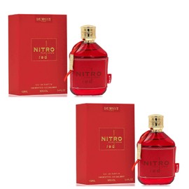 Dumont Nitro Red Pack of 2 Eau de Parfum Set, 3.45 fl oz Each, 2 Set Nitro Red