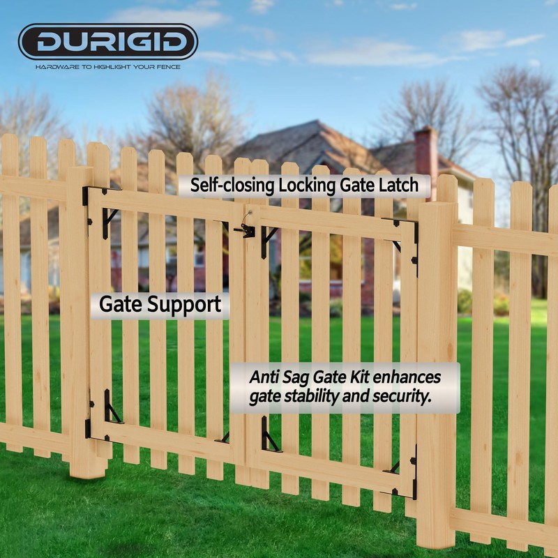 Wood Fence Gate Kit Gate Kits, Gate Frame Kit with