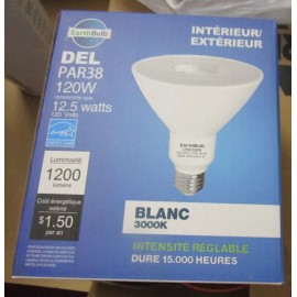 EARTH BULB NEW lot of 2 Earth Bulb PAR38 LED indoor Outdoor Dimmable 120W 1200L Flood Light