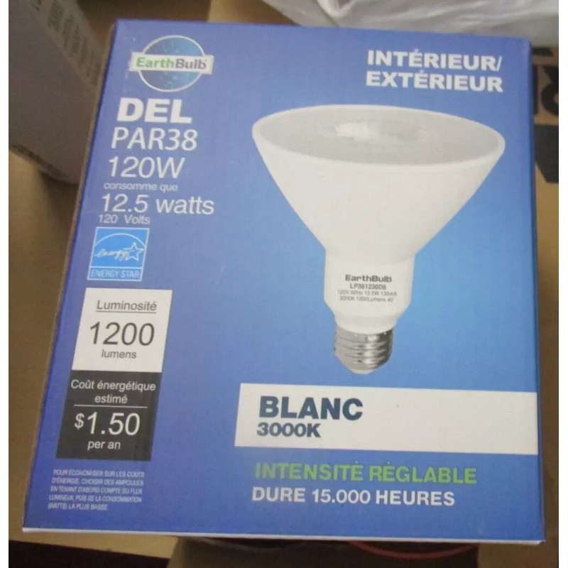 EARTH BULB NEW lot of 2 Earth Bulb PAR38 LED