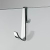 Nuie ACC003 ǀ Modern Bathroom Wetroom Enclosure Hook - Frameless,