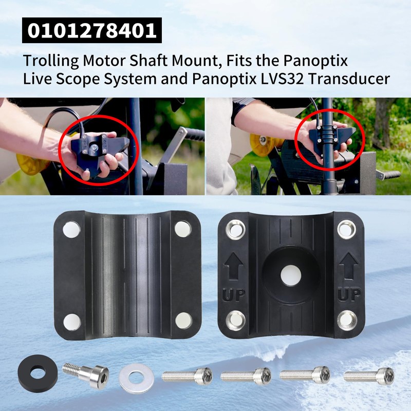 Vanshly 0101278401 - Soporte de eje de motor de arrastre