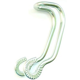 Busch & Müller Unisex - Adult 475DU Headlight Holder, Silver, One Size