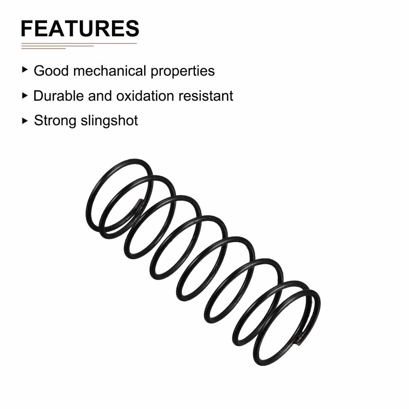 DTGN 1.2x18x50mm(DxODxL) Compression Spring - 10Pack - Good for Machinery