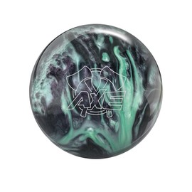 Hammer Professionally Drilled Axe Bowling Ball - Green/Smoke 10lbs (This Item Includes a Free Bowlerstore Rubber Shammy- Colors Will Vary for The Shammy)